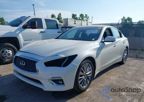 2024 Infiniti Q50 Luxe из США, поврежденный, VIN JN1EV7BP1RM600612